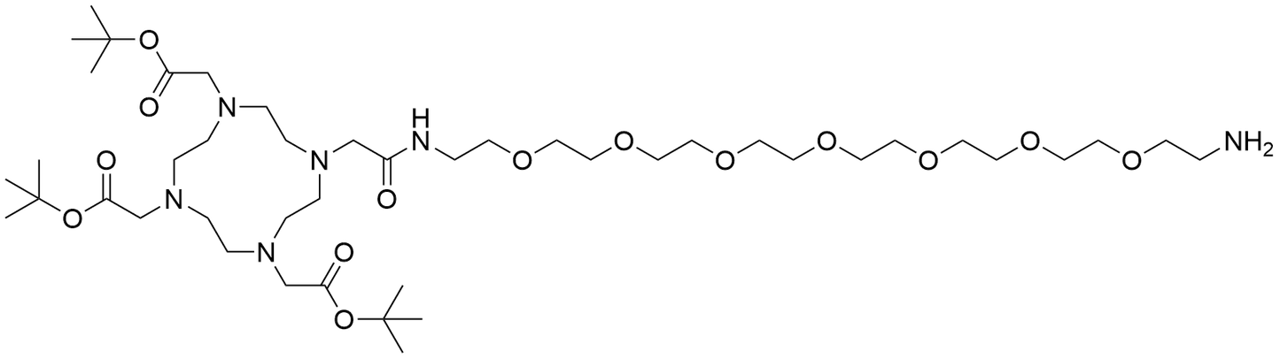 DOTA-tris(t-Bu)-Amido-PEG7-Amine