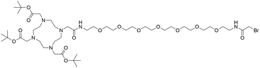 DOTA-tris(t-Bu)-Amido-PEG7-Bromoacetamide