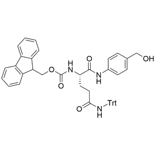 Fmoc-Gln(Trt)-PAB-OH