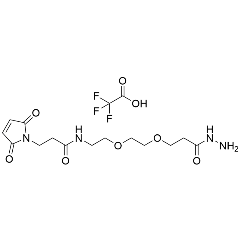 Mal-Amido-PEG2-hydrazide TFA salt