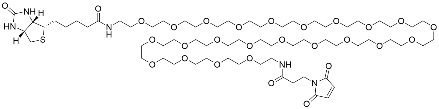 Mal-Amido-PEG23-Biotin