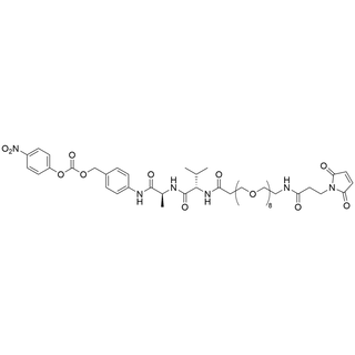 Mal-amide-PEG8-Val-Ala-PAB-PNP