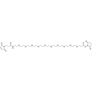 Mal-amido-PEG10-C2-NHS ester