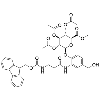 Me-triacetyl-?-D-glucopyranuronate-Ph-CH2OH-Fmoc