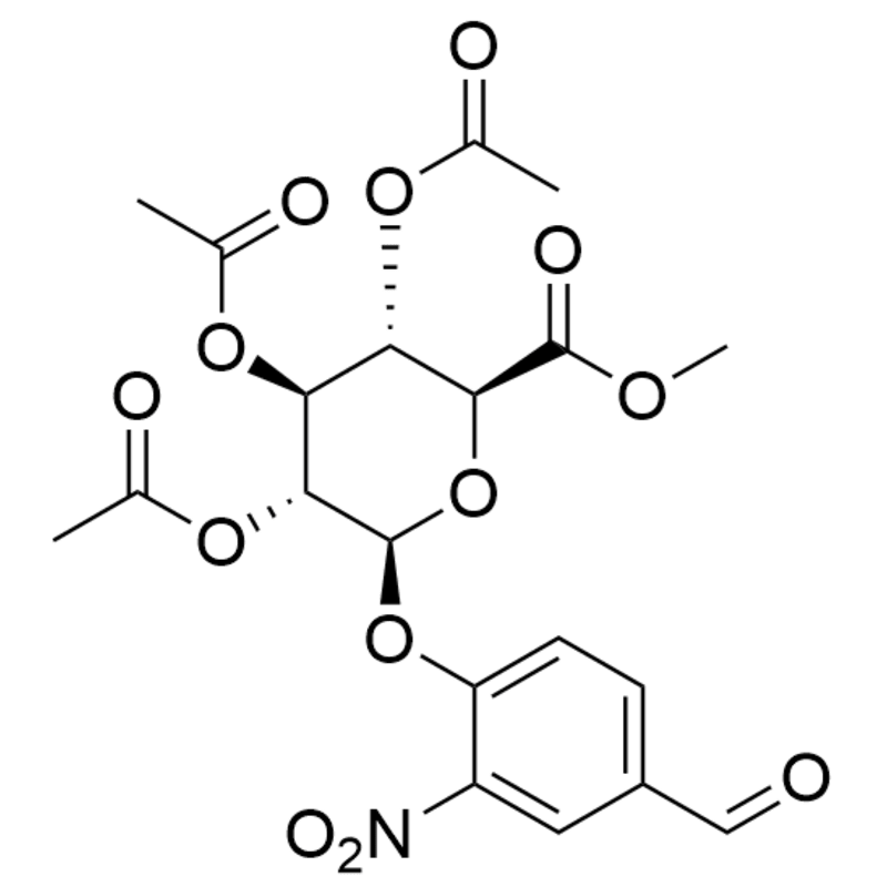 Me-triacetyl-?-D-glucopyranuronate-Ph-ald-NO2
