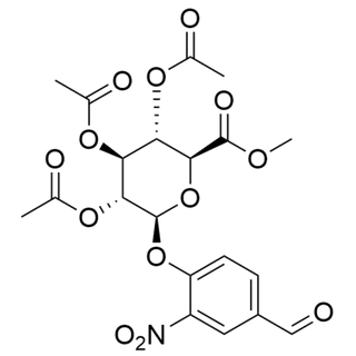 Me-triacetyl-?-D-glucopyranuronate-Ph-ald-NO2