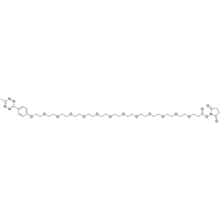 Methyltetrazine-PEG12-NHS ester