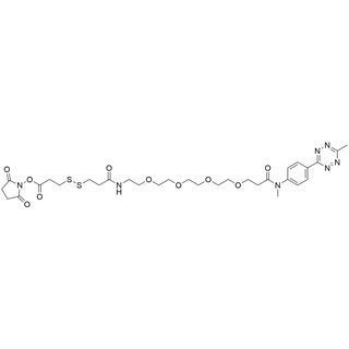 Methyltetrazine-PEG4-SS-NHS ester