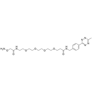 Methyltetrazine-PEG4-oxyamine