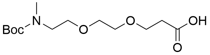 N-methyl-N-Boc-PEG2-Acid