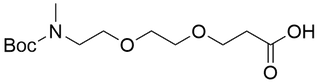 N-methyl-N-Boc-PEG2-Acid