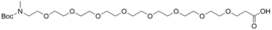 N-methyl-N-Boc-PEG8-Acid