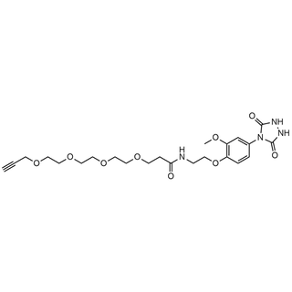 PTAD-PEG4-alkyne 