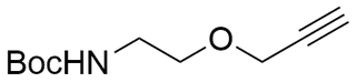 Propargyl-PEG1-Boc Amine