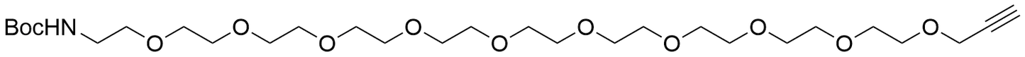 Propargyl-PEG10-Boc Amine