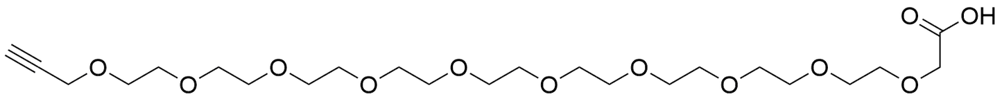 Propargyl-PEG10-CH2COOH