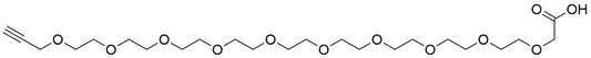 Propargyl-PEG10-CH2COOH