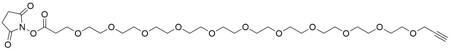 Propargyl-PEG11-NHS Ester