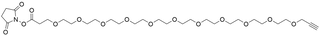 Propargyl-PEG11-NHS Ester