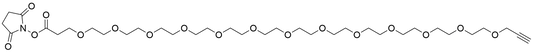 Propargyl-PEG13-NHS Ester