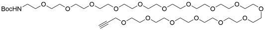 Propargyl-PEG16-Boc Amine