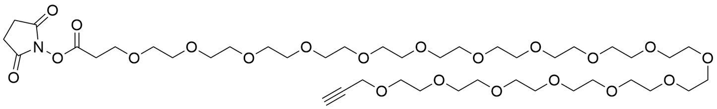 Propargyl-PEG17-NHS Ester