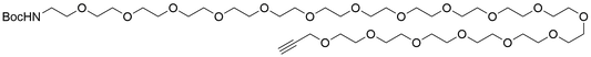 Propargyl-PEG18-Boc Amine