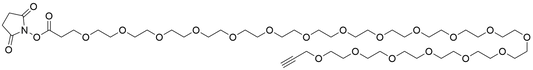 Propargyl-PEG19-NHS Ester