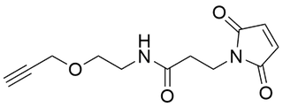 Propargyl-PEG2-Amido Mal