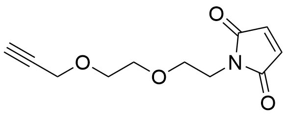 Propargyl-PEG2-Mal