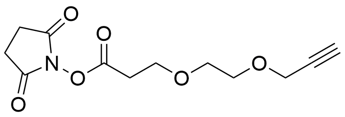 Propargyl-PEG2-NHS Ester