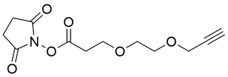 Propargyl-PEG2-NHS Ester