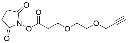 Propargyl-PEG2-NHS Ester