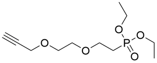 Propargyl-PEG2-Phosphonic Ester