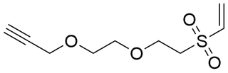 Propargyl-PEG2-Vinyl Sulfone