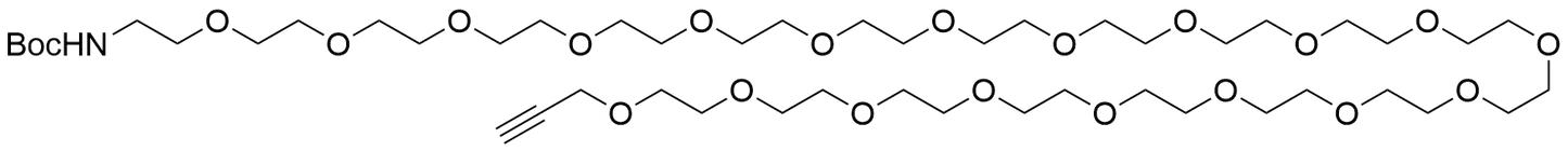 Propargyl-PEG20-Boc Amine