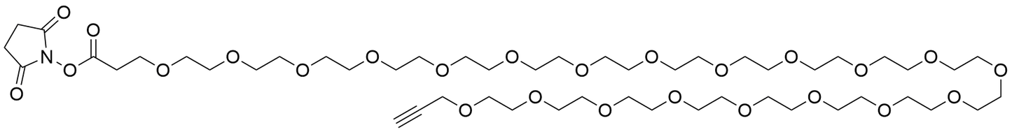 Propargyl-PEG21-NHS Ester