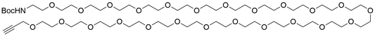 Propargyl-PEG24-Boc Amine