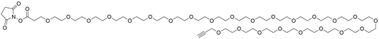 Propargyl-PEG25-NHS Ester