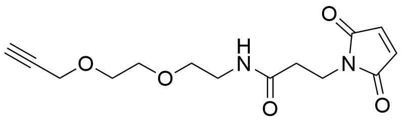 Propargyl-PEG3-Amido Mal