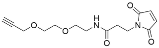 Propargyl-PEG3-Amido Mal