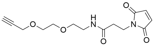 Propargyl-PEG3-Amido Mal