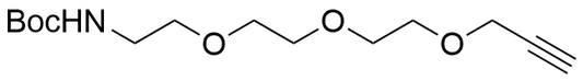 Propargyl-PEG3-Boc Amine