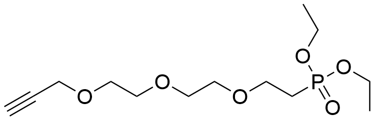 Propargyl-PEG3-Phosphonic Ester