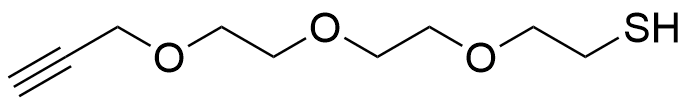 Propargyl-PEG3-Thiol