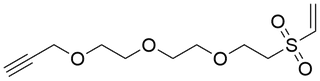 Propargyl-PEG3-Vinyl Sulfone