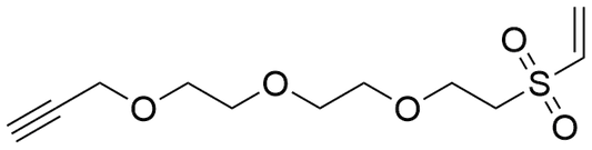 Propargyl-PEG3-Vinyl Sulfone