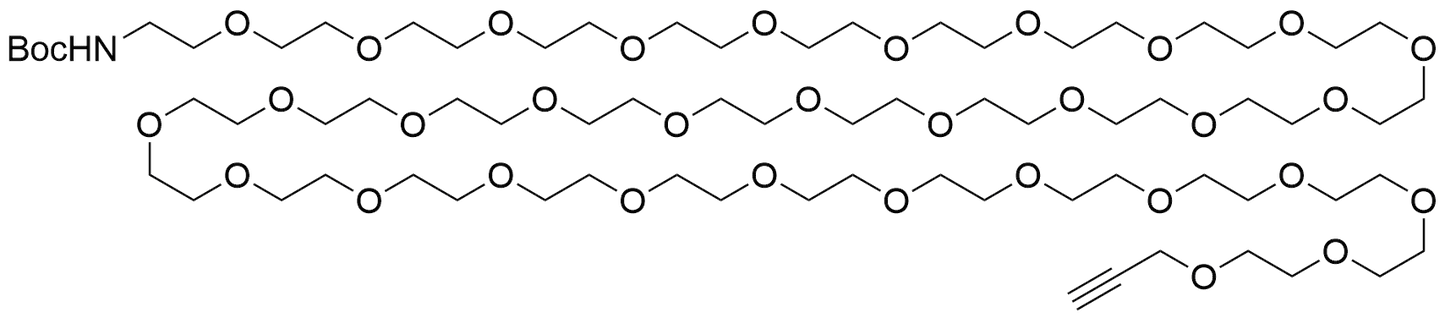 Propargyl-PEG32-Boc Amine