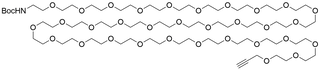 Propargyl-PEG32-Boc Amine