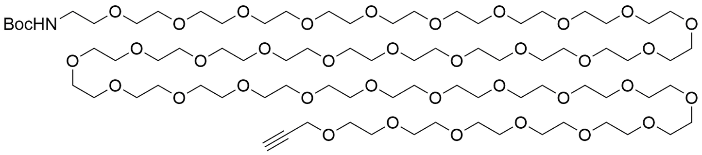 Propargyl-PEG36-Boc Amine